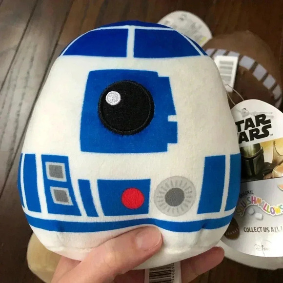 Squishmallows x Star Wars x4 Bundle: Grogu, R2D2, Chewy, BB8 - BRAND NEW W/TAGS! - Picture 8 of 11